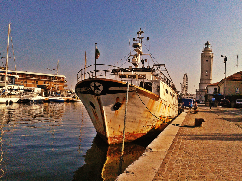 A Rimini Fishing Boat