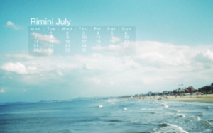 Free Rimini Calendar - July 2014