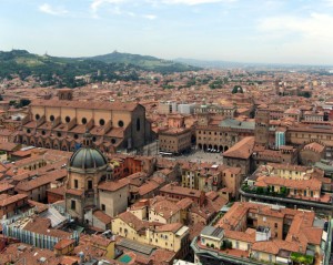 Bologna is just a short train ride away from Rimini