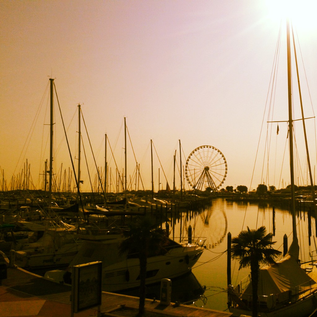 Rimini Marina in the morning