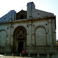 Rimini's Tempio Malatestiano in a different light