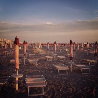 Rimini in September - one season starts drawing to a close